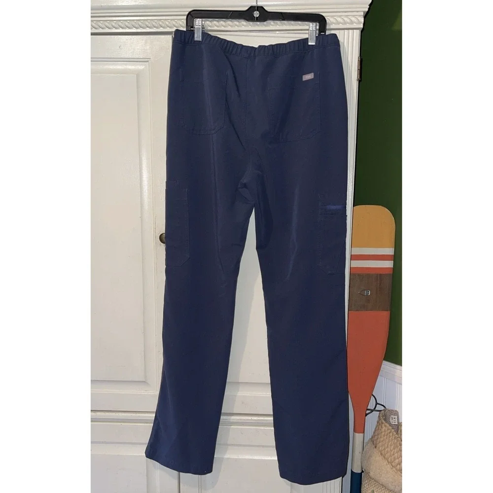 Figs Scrubs Cairo Cargo Men Large Tall Gray Nine Pocket Night Sky Nurse TM3001T